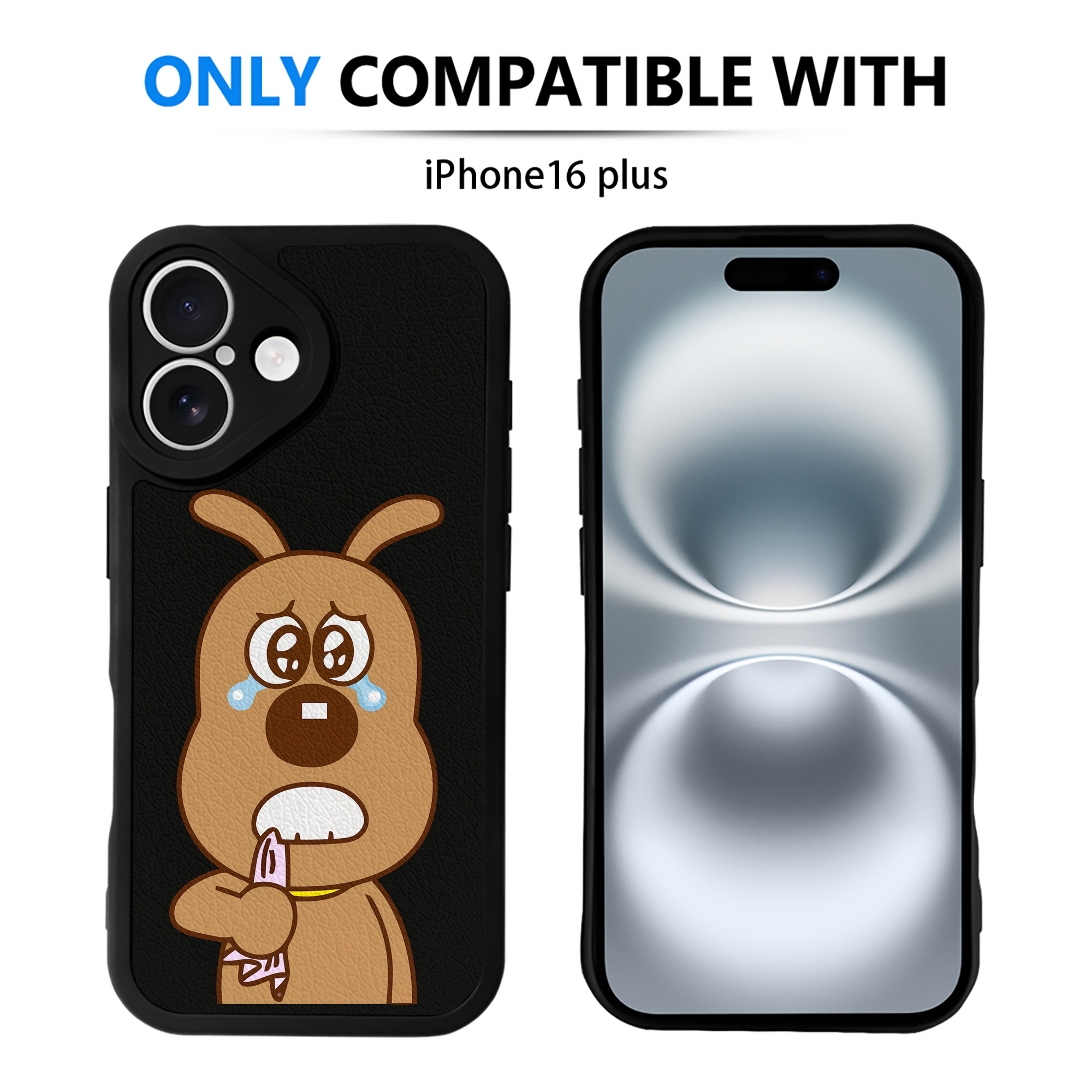 （画像用） アンパンマン Anpanman 【iPhone 16シリーズ対応】シリコンスマホケース（レザー調） 材質：シリコン